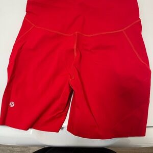 lululemon athletica Women's Red Shorts